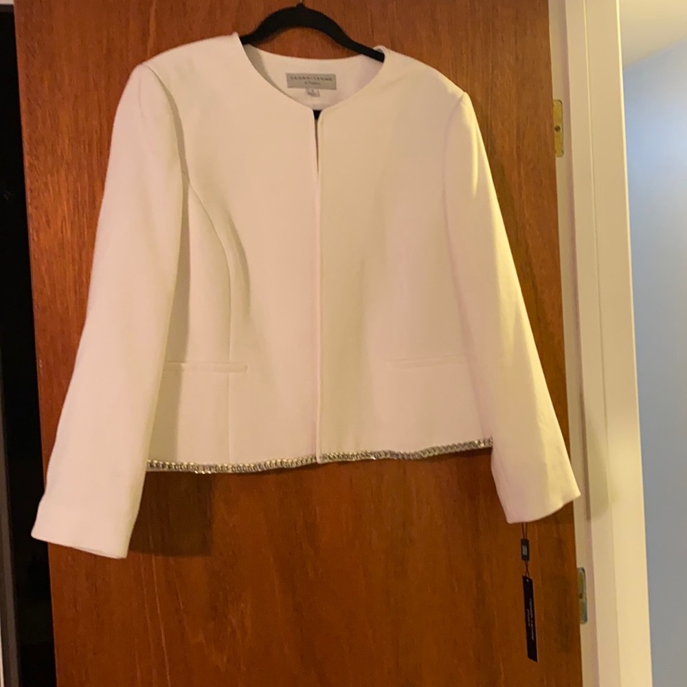 NWT Ivory white jacket